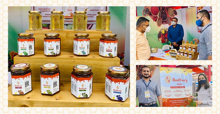 BeeHively Group Exhibited at Ahmedabad’s Farm Fresh Festival 2021