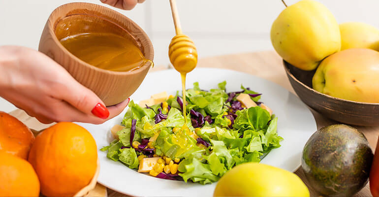 Honey Salad Dressings